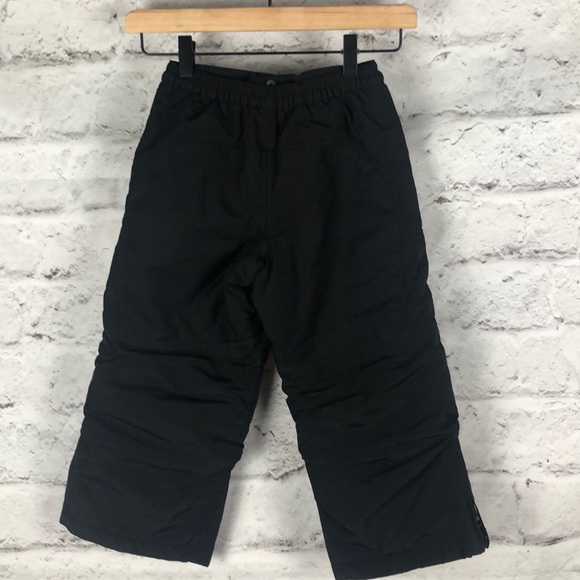 Lands End Black Snow Pants Sz 5 Unisex - Picture 5 of 7